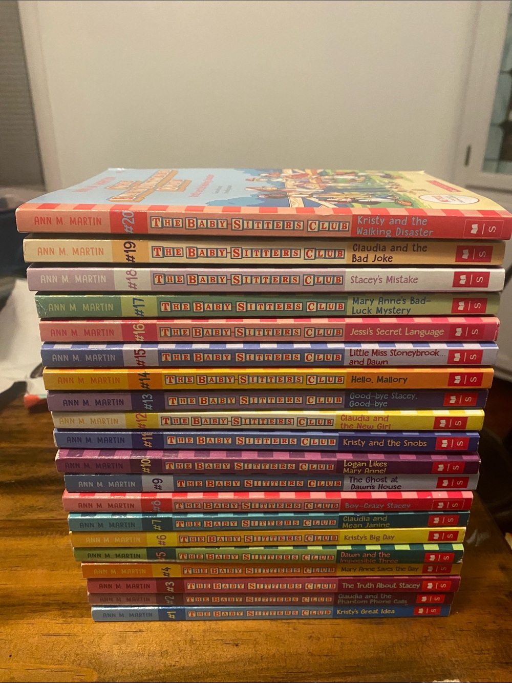 Scholastic Netflix The Baby-Sitters Club Books - Full Set Books 1-20